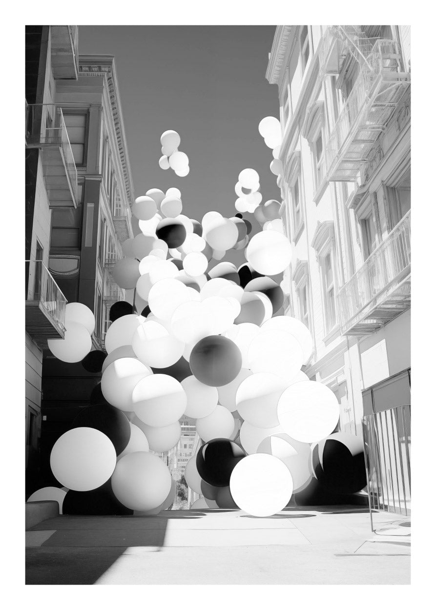 Balls Black and White 3