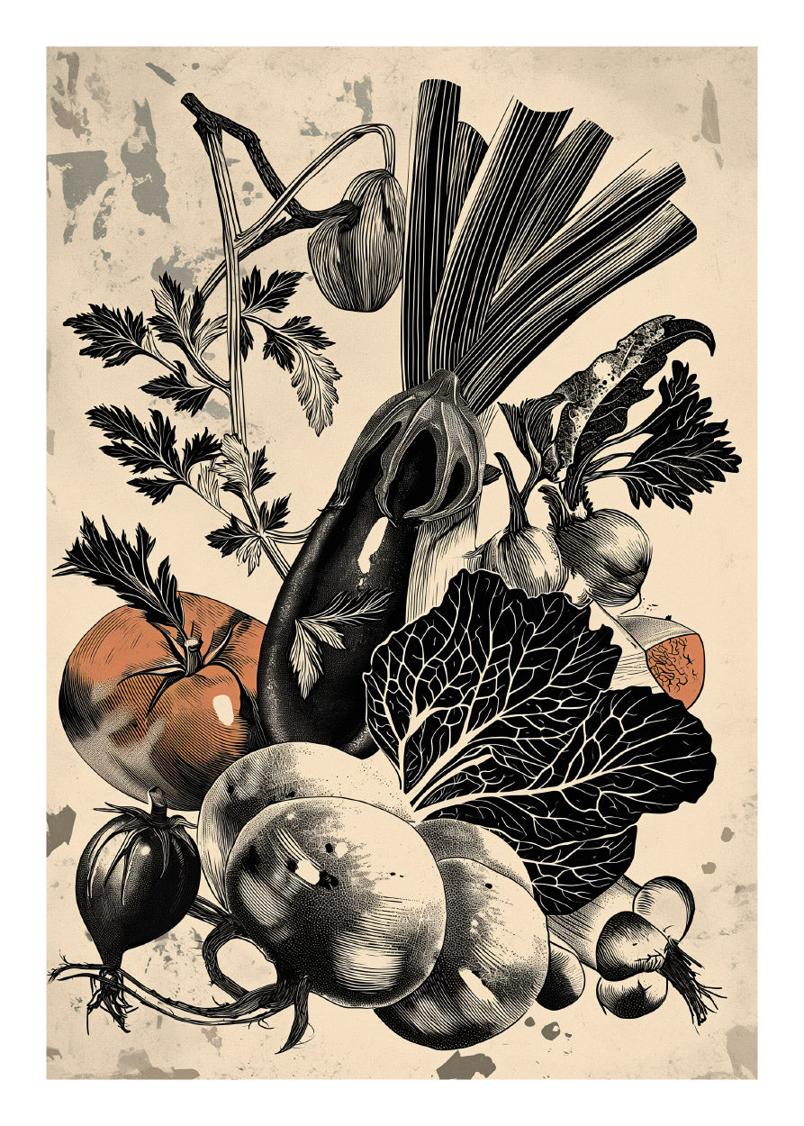 Vintage Vegetables 2