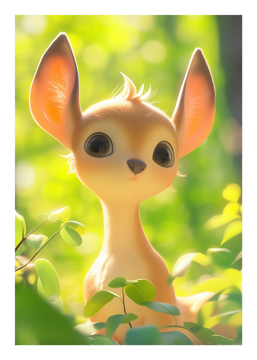 Cute Muntjac Deer