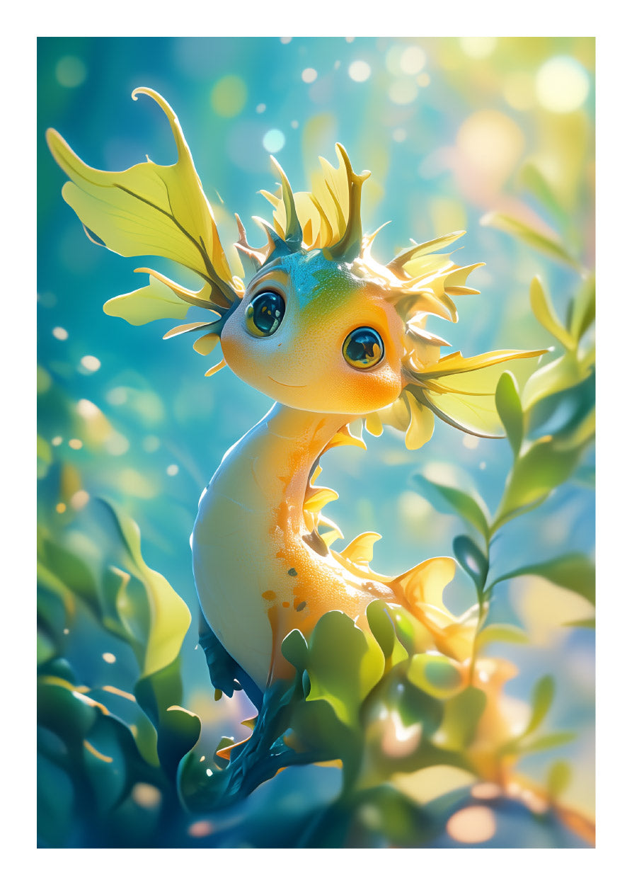 Cute Leafy Seadragon